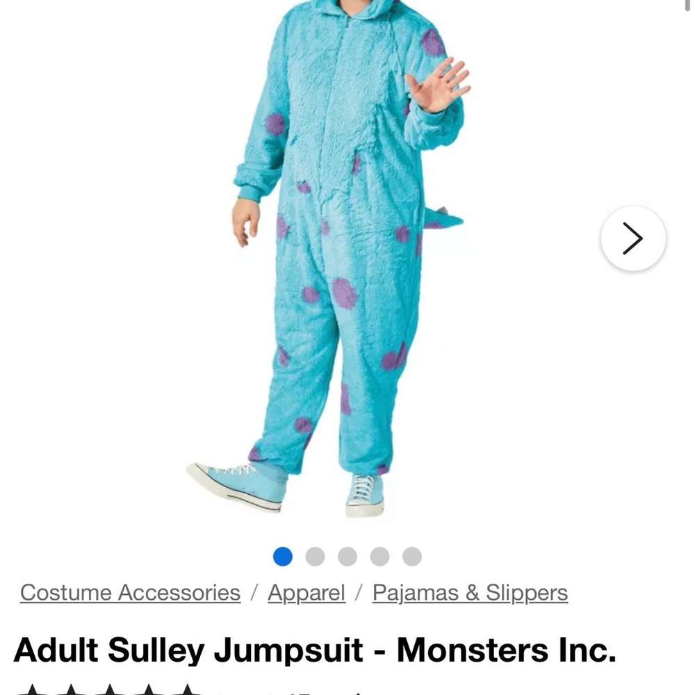 Spirit Blue and Purple Monster Onesie